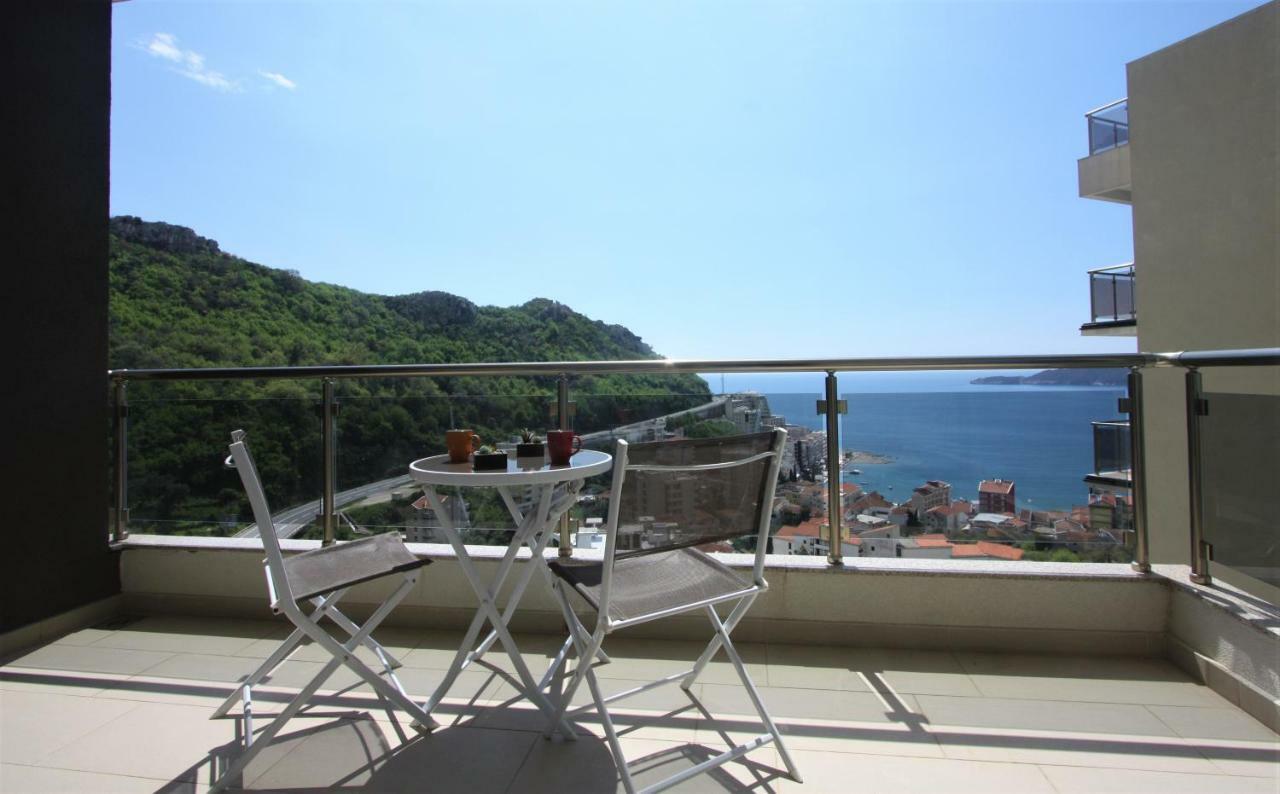 Amazing Sea View Apartment Zatvoren Budva Zewnętrze zdjęcie